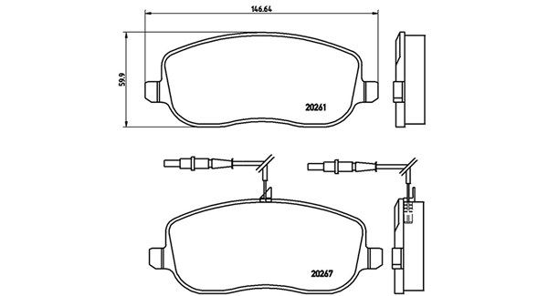 MAGNETI MARELLI Jarrupala, levyjarru 363700423090